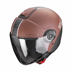 Scorpion Exo-City II Carbo Donker Bruin-Zwart Jethelm 7 Scorpion Exo-City II Carbo Donker Bruin-Zwart Jethelm -Motorfiets Accessoires Verkoop scorpion exo city ii carbo dark brown black