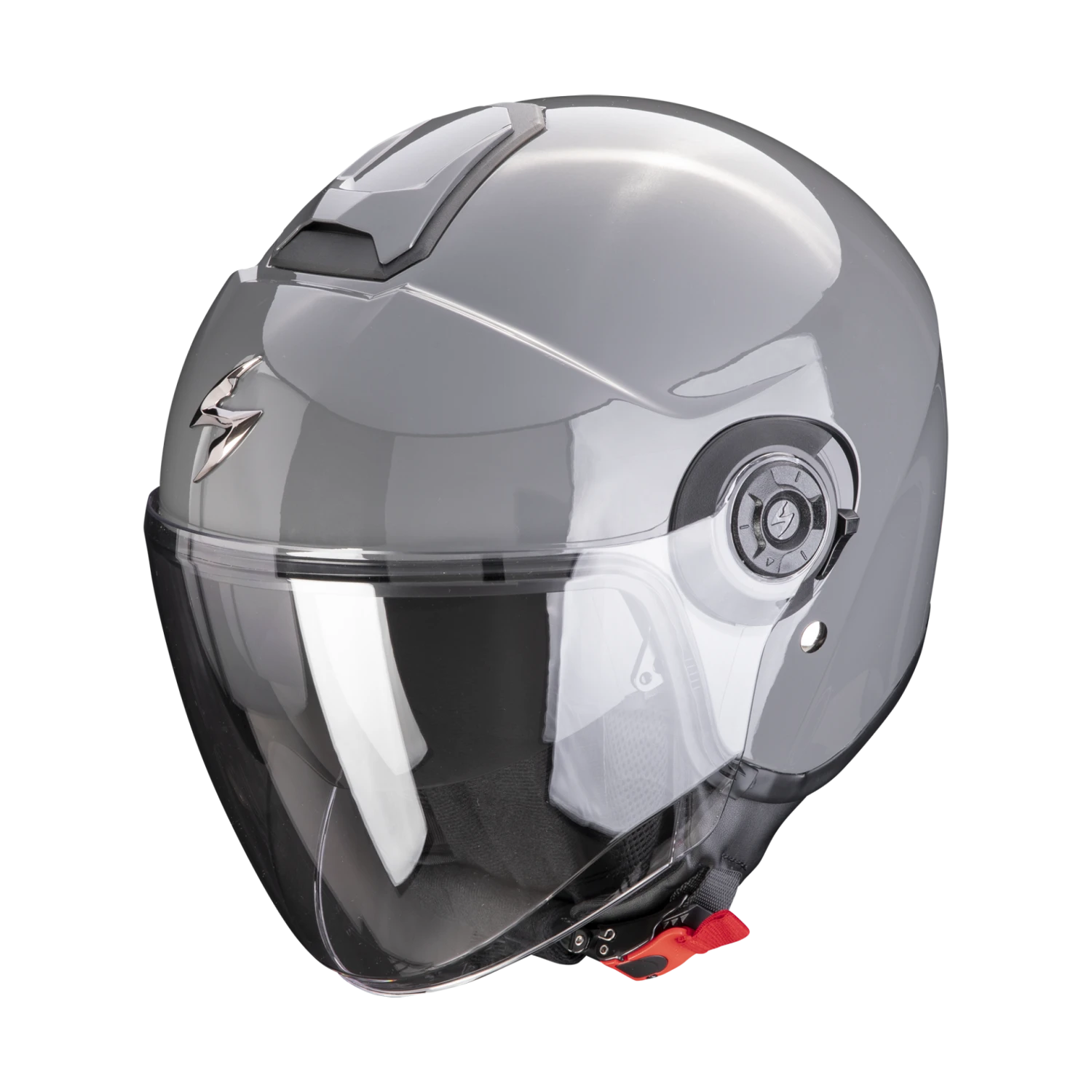Scorpion Exo-City II Solid Cement Grey Jet Helm 3 Scorpion Exo-City II Solid Cement Grey Jet Helm