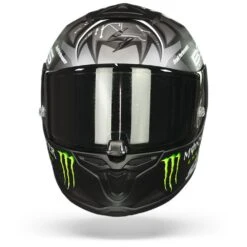 Scorpion EXO-R1 Air Fabio Monster Replica Mat Zwart-Zilver Integraalhelm -Motorfiets Accessoires Verkoop scorpion exo r1 air fabio monster replica matt black silver.01
