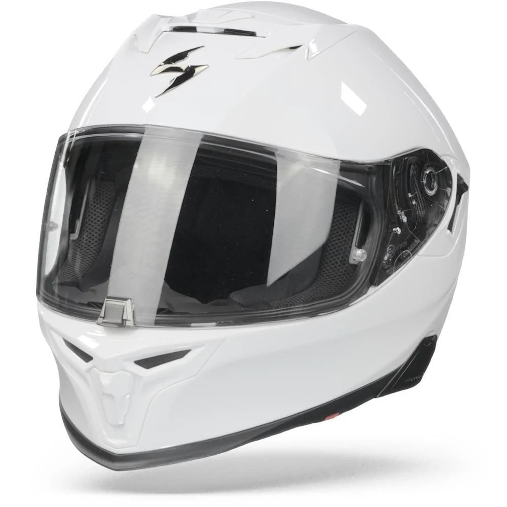 Scorpion EXO-520 Air Solid Wit Integraalhelm 4 Scorpion EXO-520 Air Solid Wit Integraalhelm - Afbeelding 2