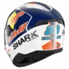 Shark D-Skwal 2 Replica Jorge Martin Wit Blauw Rood WBR Integraalhelm -Motorfiets Accessoires Verkoop shark d skwal 2 replica jorge martin white blue red wbr 2