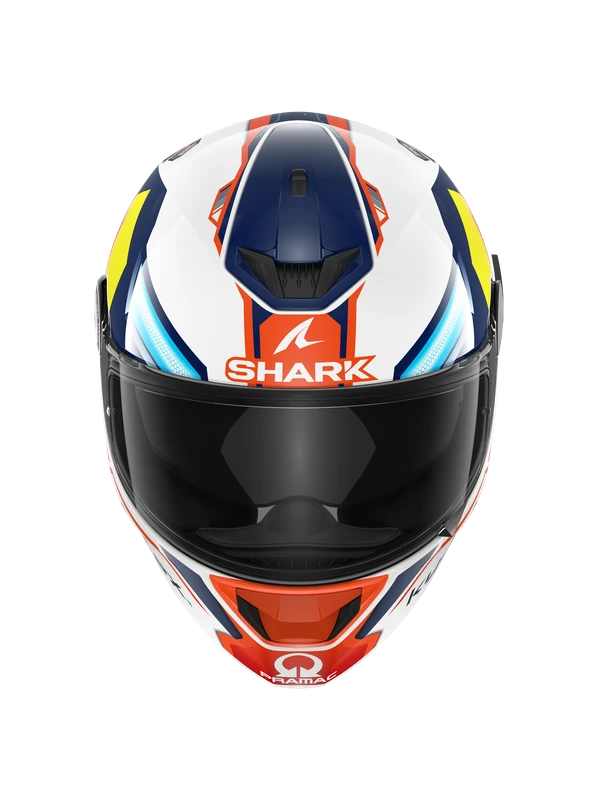 Shark D-Skwal 2 Replica Jorge Martin Wit Blauw Rood WBR Integraalhelm 5 Shark D-Skwal 2 Replica Jorge Martin Wit Blauw Rood WBR Integraalhelm - Afbeelding 3