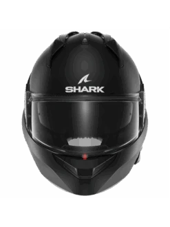 Shark Pack Evo GT N-Com B802 Blank Mat Zwart Mat KMA Systeemhelm