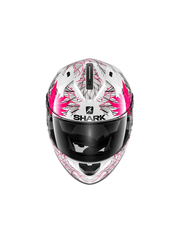 Shark Ridill 1.2 Nelum White Black Violet Full Face Helmet 6 Shark Ridill 1.2 Nelum White Black Violet Full Face Helmet - Afbeelding 4