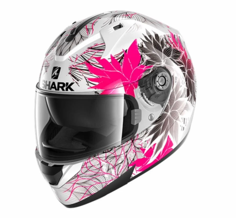 Shark Ridill 1.2 Nelum White Black Violet Full Face Helmet 3 Shark Ridill 1.2 Nelum White Black Violet Full Face Helmet