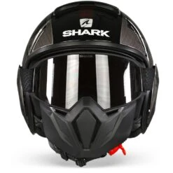 Shark Street Drak Tribute Rm Zwart Chrom Rood KUR Jethelm -Motorfiets Accessoires Verkoop shark street drak tribute rm black chrome red kur.01