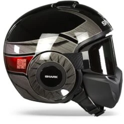 Shark Street Drak Tribute Rm Zwart Chrom Rood KUR Jethelm -Motorfiets Accessoires Verkoop shark street drak tribute rm black chrome red kur.29