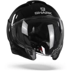 Shark Citycruiser BLK Blank Zwart Jethelm -Motorfiets Accessoires Verkoop sharkcitycuiserblankblk.35