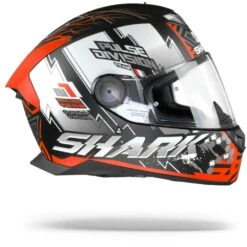 Shark Skwal 2 Noxxys Mat Zwart Rood Zilver KRS Integraalhelm -Motorfiets Accessoires Verkoop sharkskwal2.2noxxysmatkrs.29 1