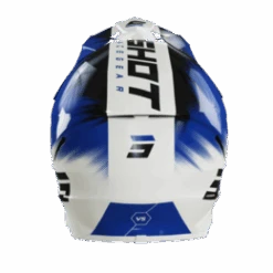 SHOT Furious Kid Versus Wit Blauw Glanzend Crosshelm -Motorfiets Accessoires Verkoop shot furious kid versus white blue glossy3