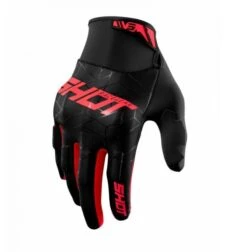 SHOT Drift Spider Rood -Motorfiets Accessoires Verkoop shot gloves drift spider red 1