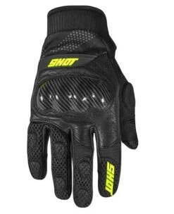 SHOT Stunter CE Neon Geel -Motorfiets Accessoires Verkoop shot gloves stunter ce neon yellow 1