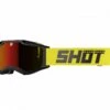 SHOT Iris 2.0 Solid Yellow Matt -Motorfiets Accessoires Verkoop shot goggles iris 2 0 solid yellow matt