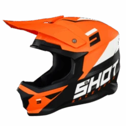SHOT Furious Chase Zwart Neon Oranje Mat Crosshelm -Motorfiets Accessoires Verkoop shot helmet furious chase black neon orange matt1