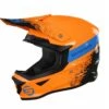SHOT Furious Kid Roll Oranje Blauw Glanzend Crosshelm -Motorfiets Accessoires Verkoop shot helmet furious kid roll orange blue glossy 1
