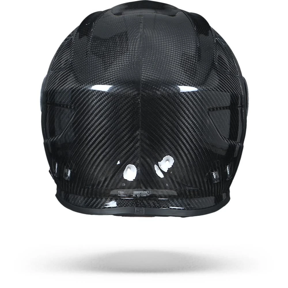 Simpson Venom Carbon Integraalhelm 5 Simpson Venom Carbon Integraalhelm - Afbeelding 3