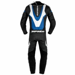 Spidi Laser Pro Perforated Black Blue 1 Piece Racing Suit