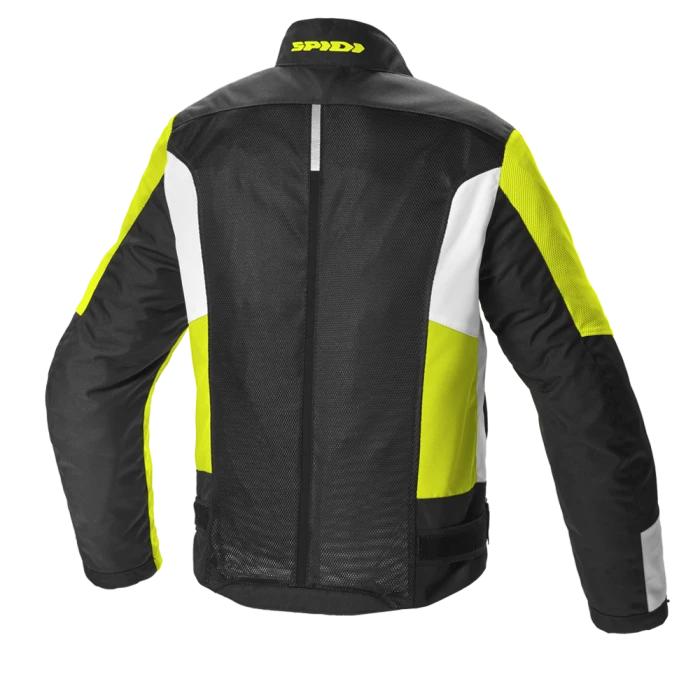 Spidi Solar Net Sport Fluo Yellow Jacket 4 Spidi Solar Net Sport Fluo Yellow Jacket - Afbeelding 2