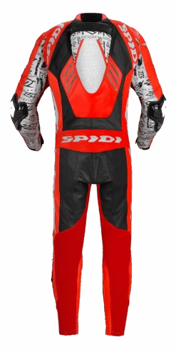 Spidi Track Replica Evo Rood Wit 1-Delig