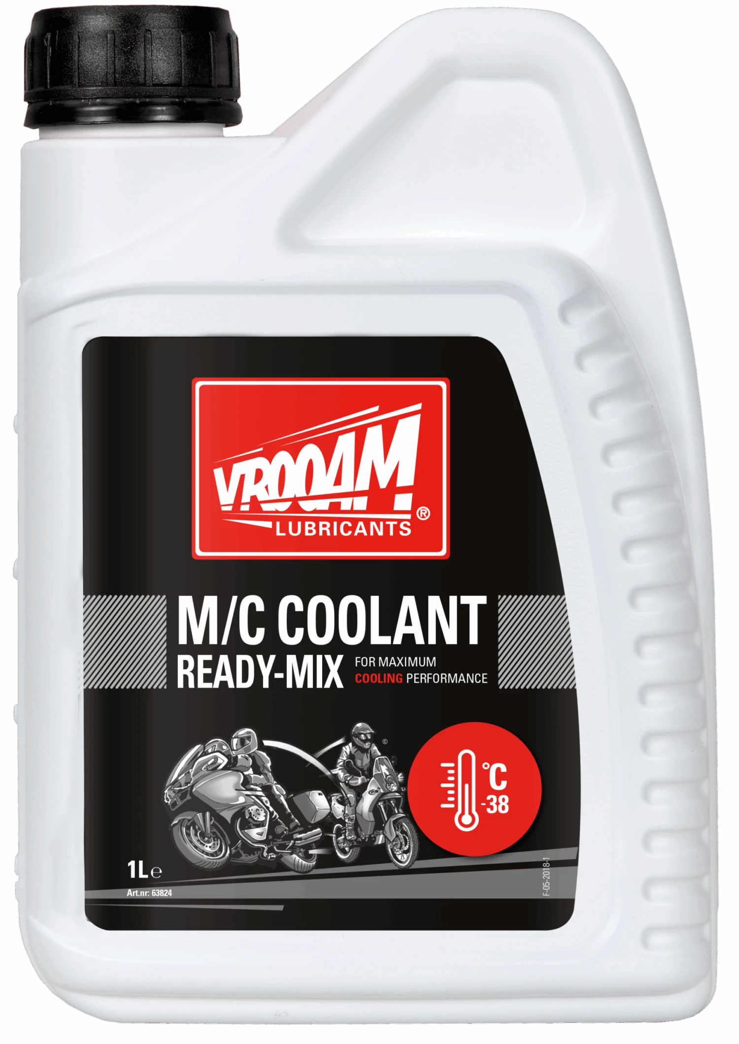 VROOAM M/C COOLANT READY-MIX 1 L 3 VROOAM M/C COOLANT READY-MIX 1 L