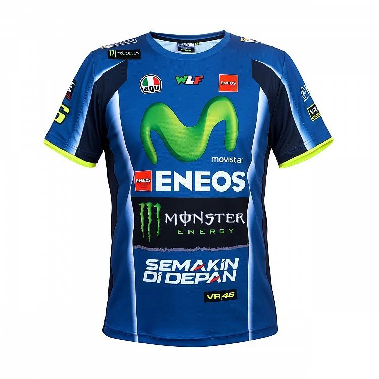 VR46 Yamaha Dual Blauw Royal Yamaha Replica 3 VR46 Yamaha Dual Blauw Royal Yamaha Replica